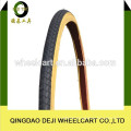 Collor soild natural and butyl rubber bicycle tire 27*11/4